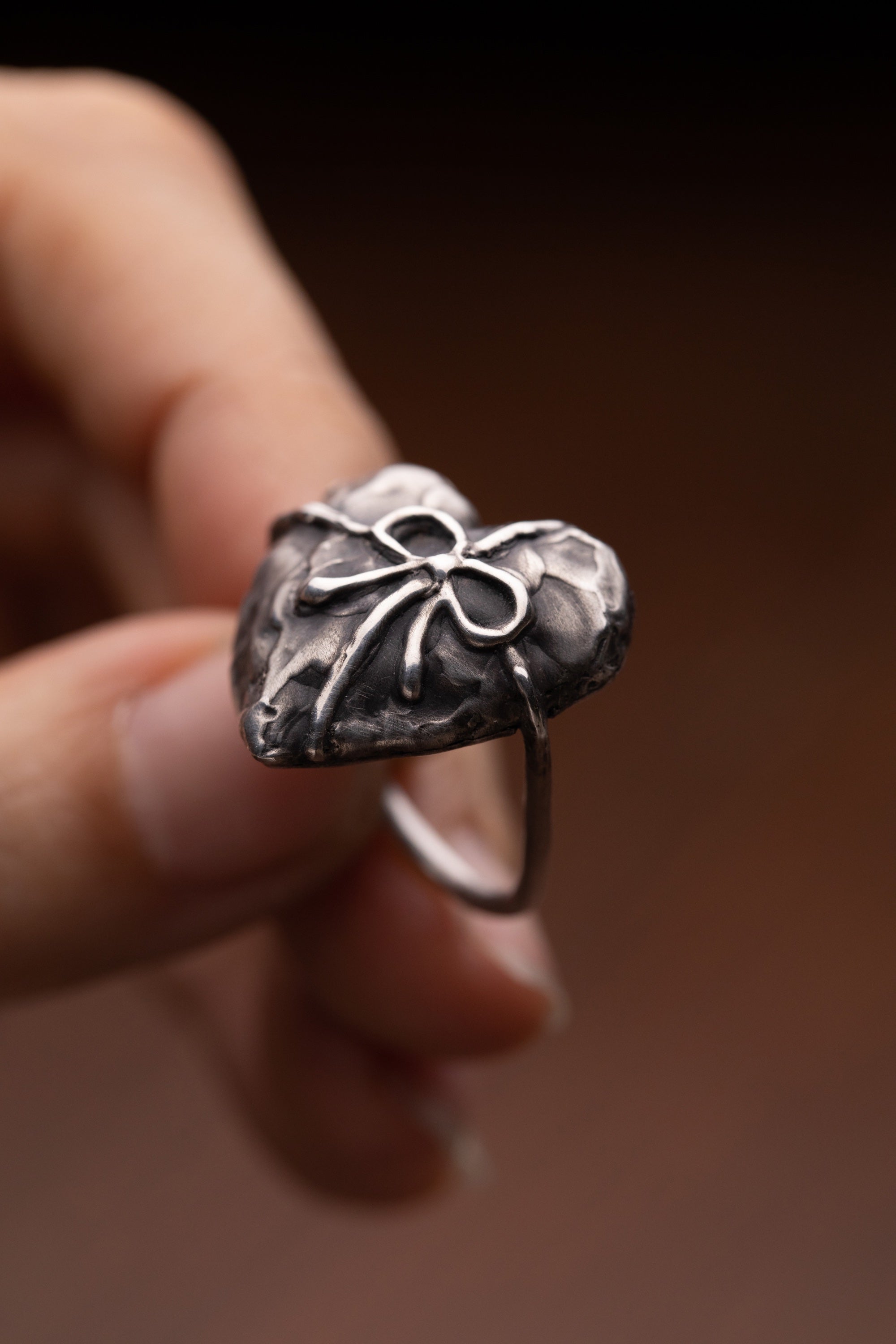Puffy Heart Gift Ring