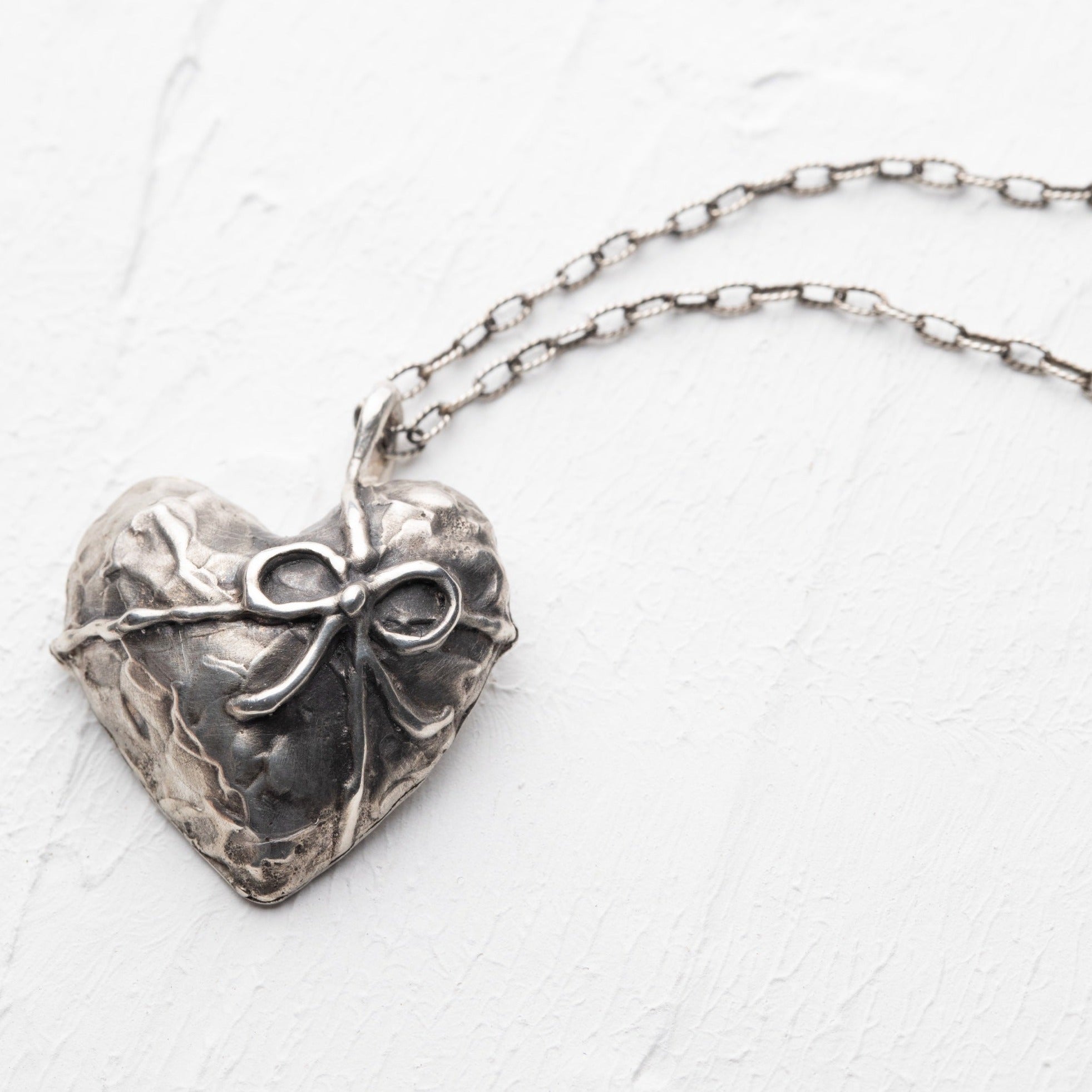Puffy Heart Gift Necklace