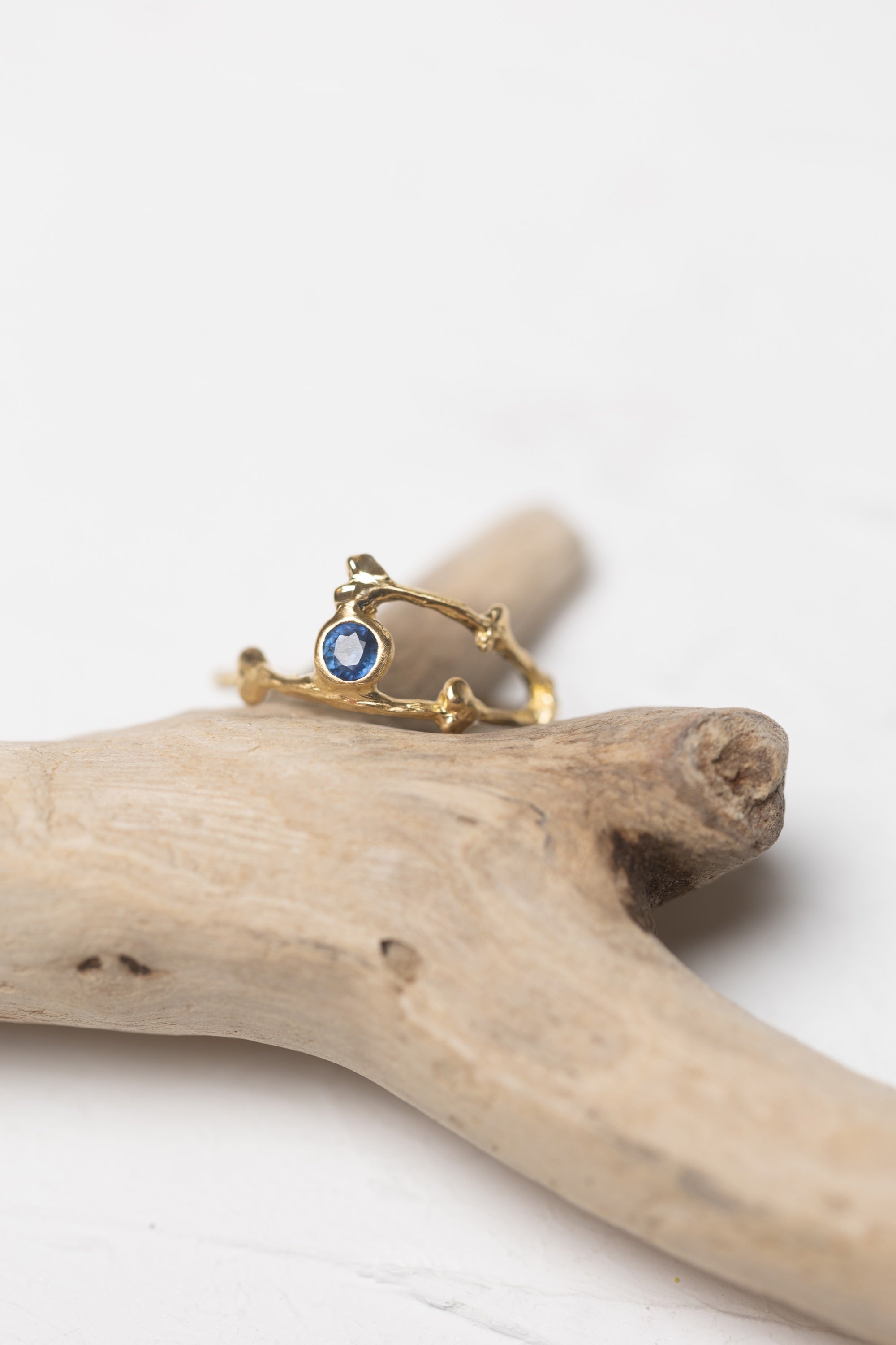Thyme and a Small Sapphire Ring