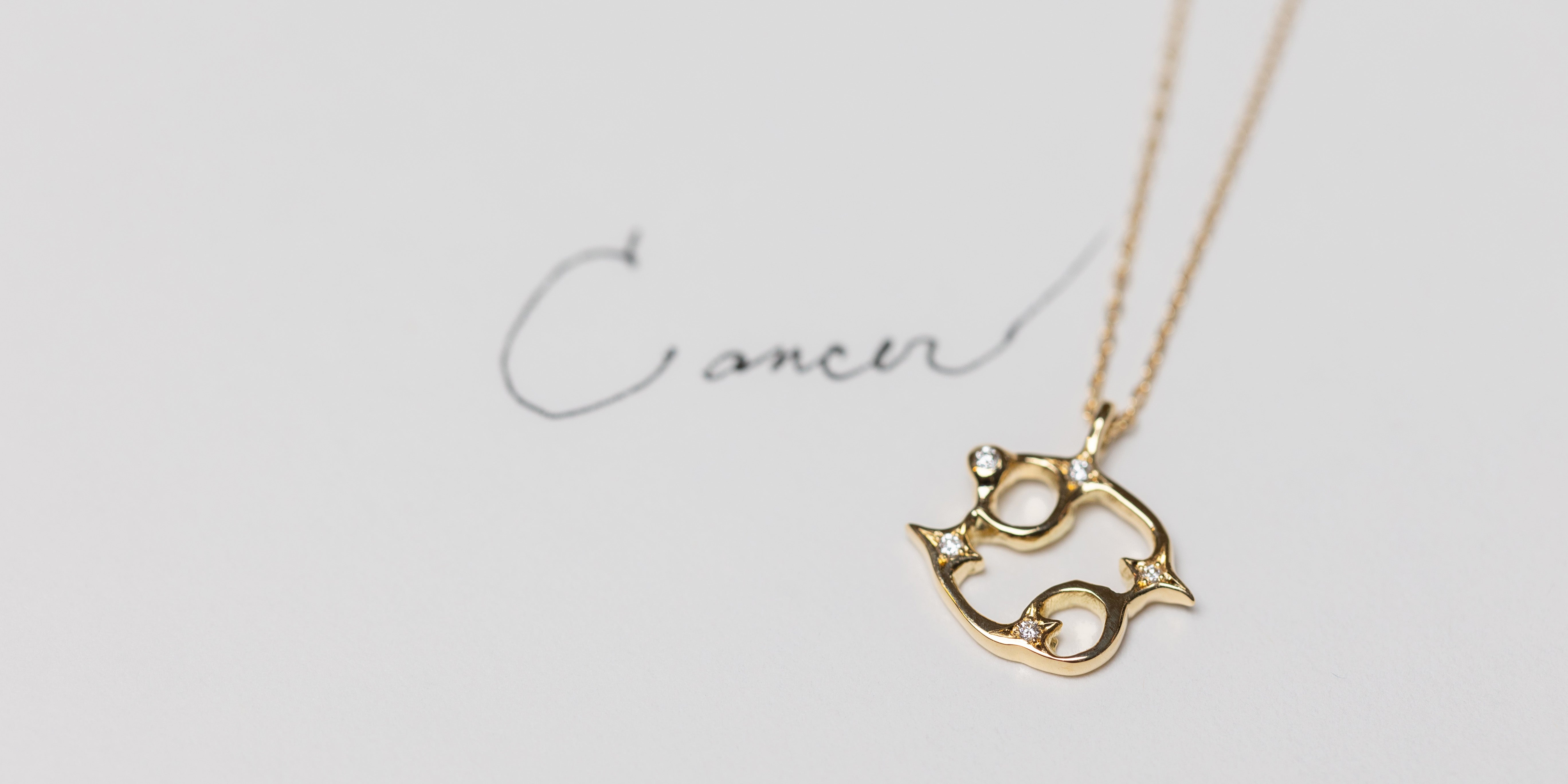 Twinkling Cancer Necklace