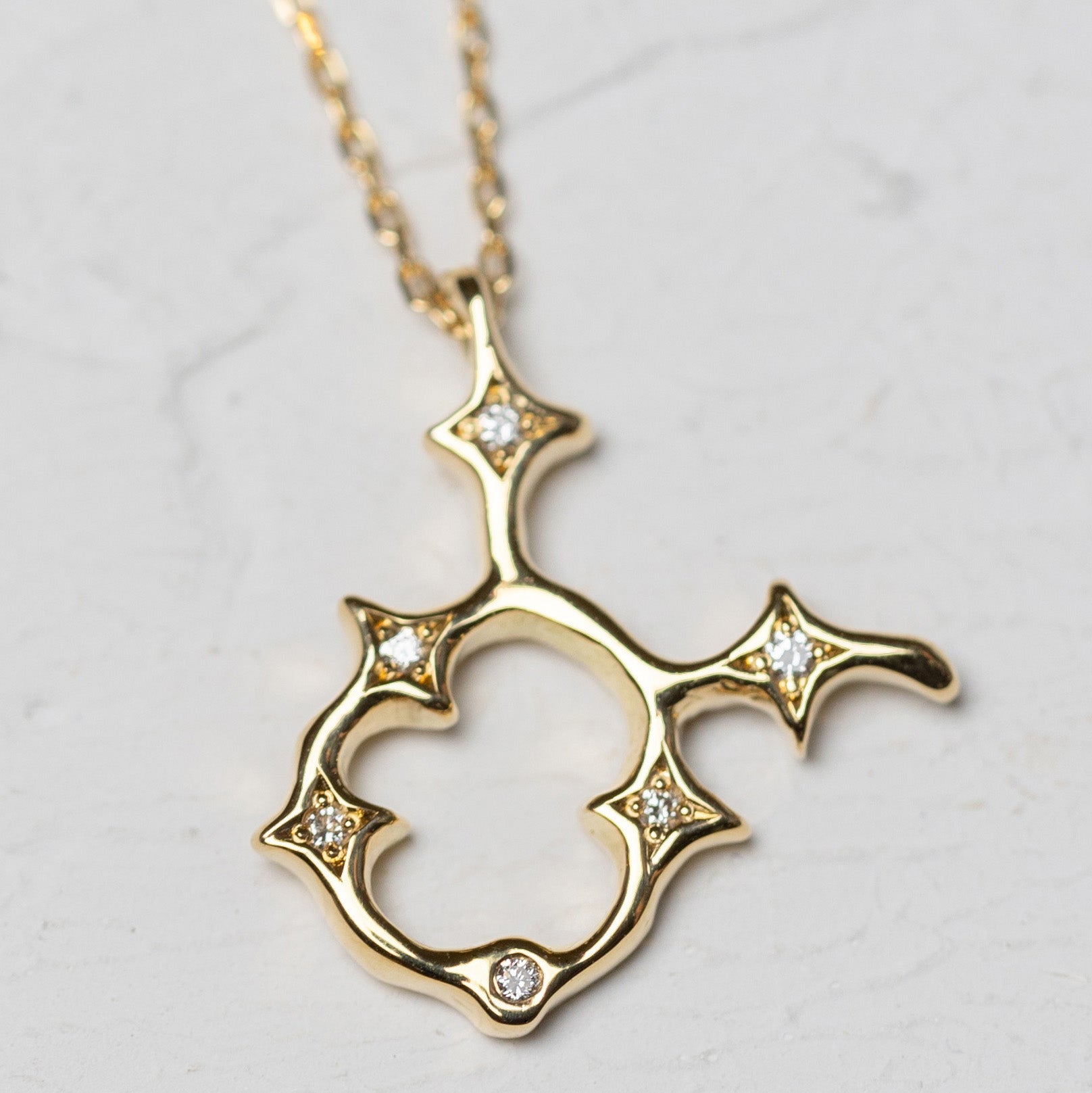 Twinkling Taurus Necklace