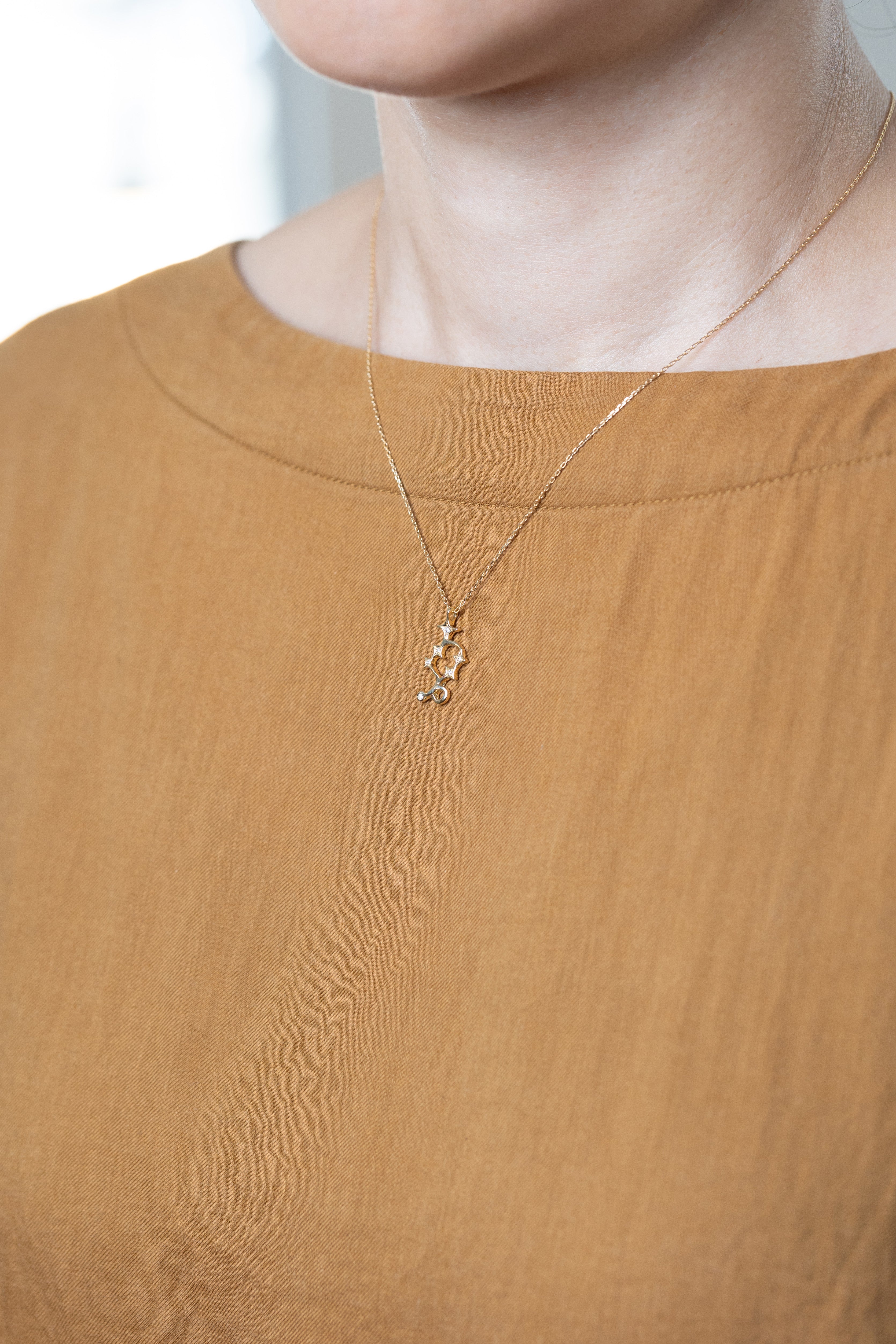 Twinkling Capricorn Necklace