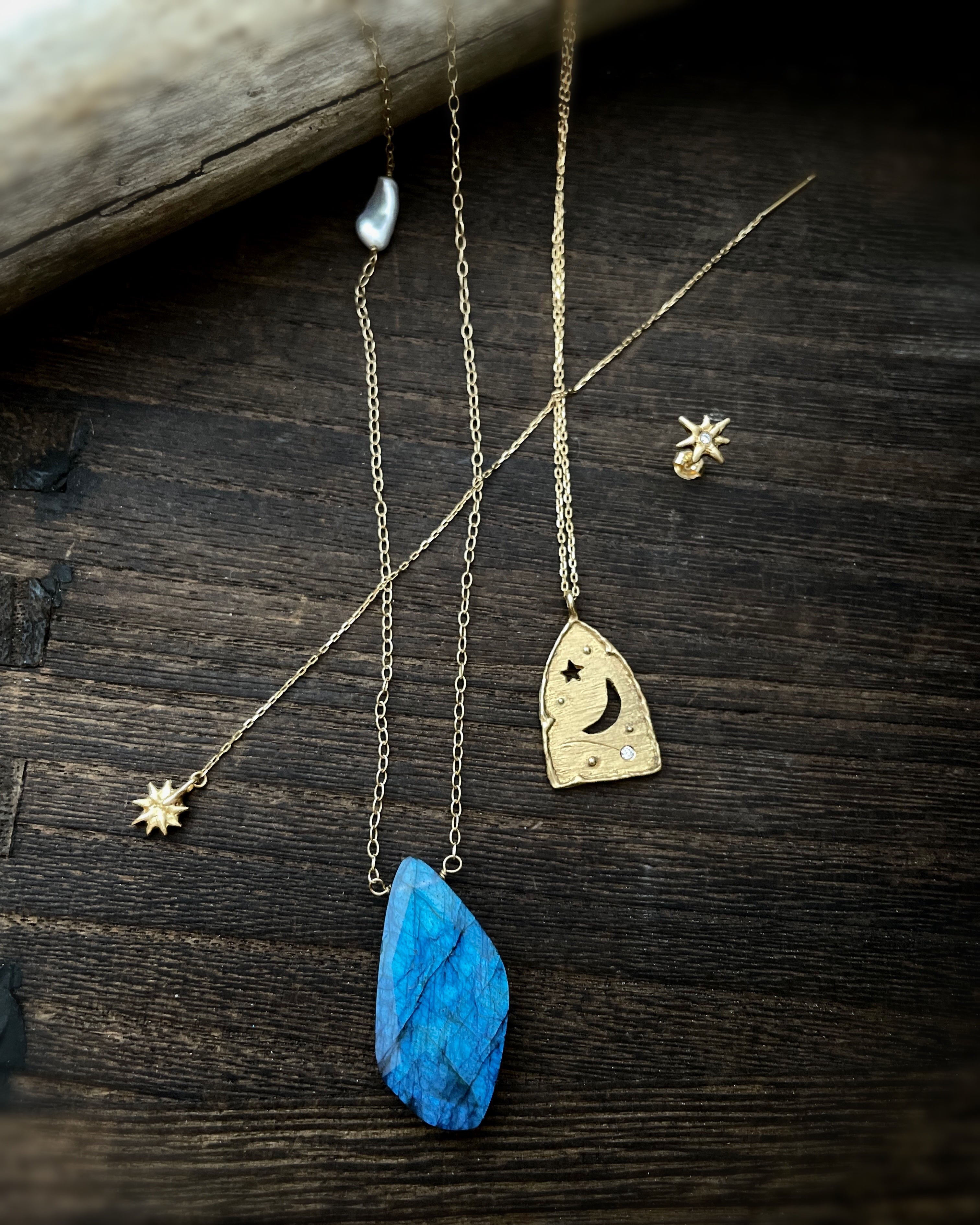 View of the Night Sky Necklace (18k)