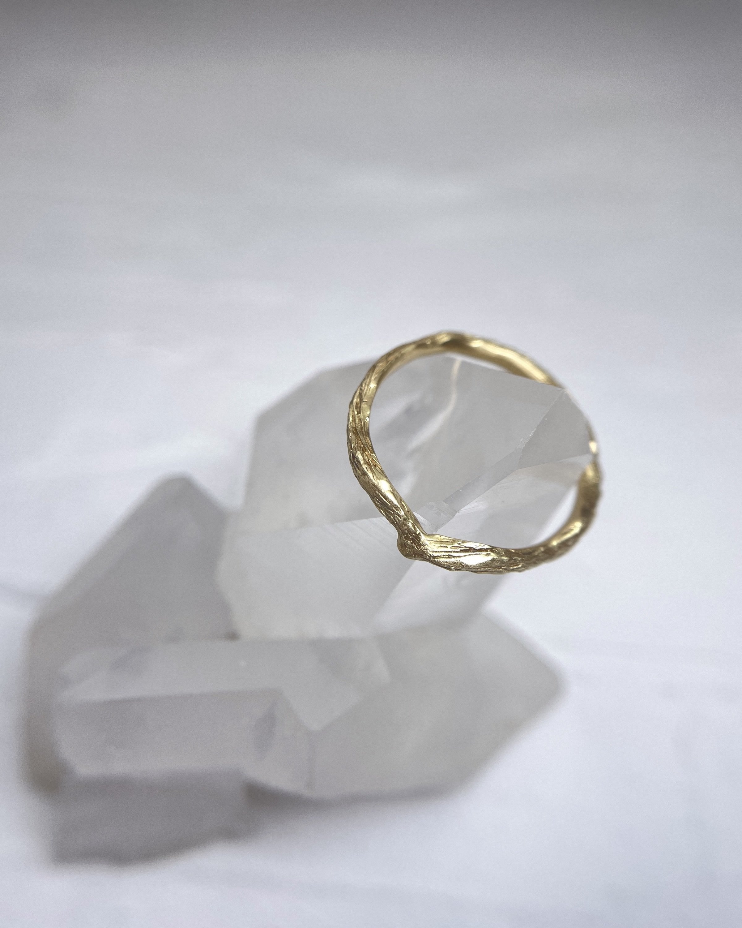 Gold Branch Ring (18k)
